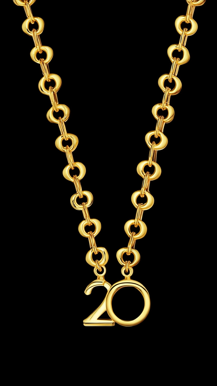 20克黄金项链图