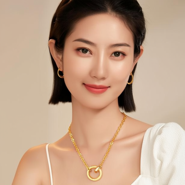 50克的金项链图片